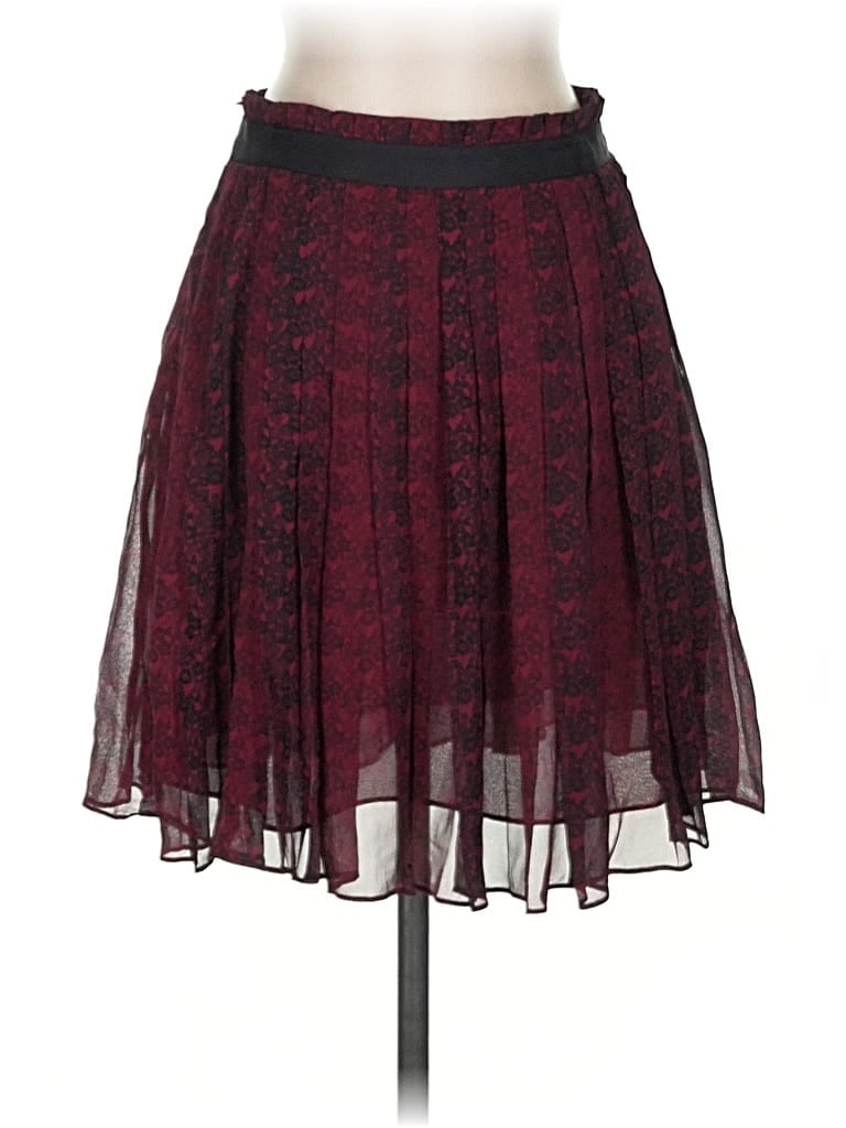 Click to view more detailed imagery on our partner's website Pre-owned Club Monaco Formal Skirt In Burgundy