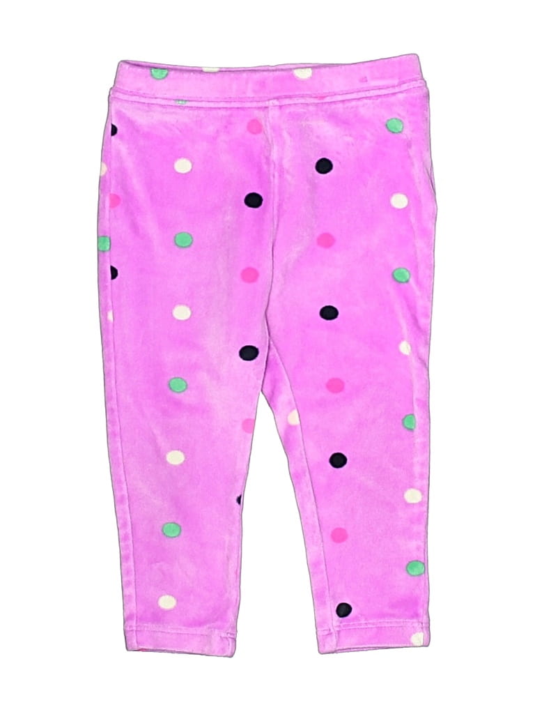 Pre-owned Baby Gap Kids' Velour Pants In Pink