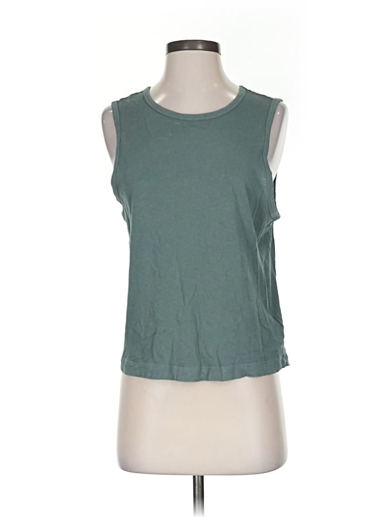 Pre-owned Gap Sleeveless T-shirt In Green