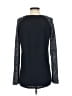 Quinn Metallic Black Pullover Sweater Size S - photo 2
