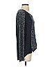 Quinn Metallic Black Pullover Sweater Size S - photo 4