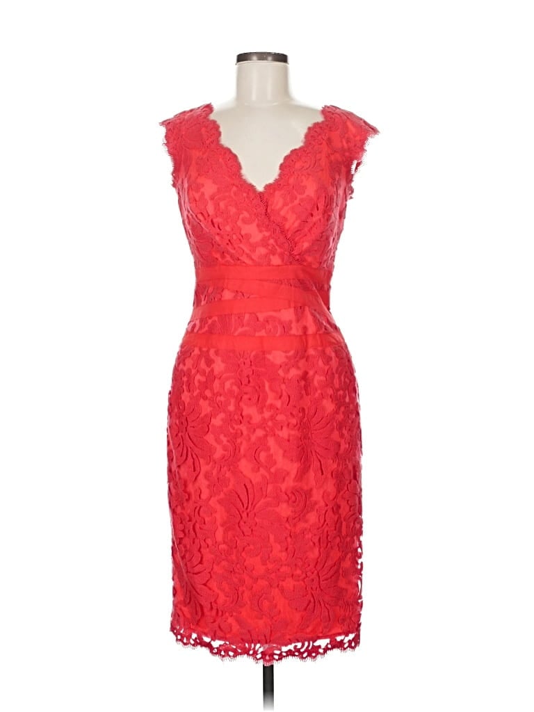 Click to view more detailed imagery on our partner's website Pre-owned Tadashi Shoji Cocktail Dress In Red