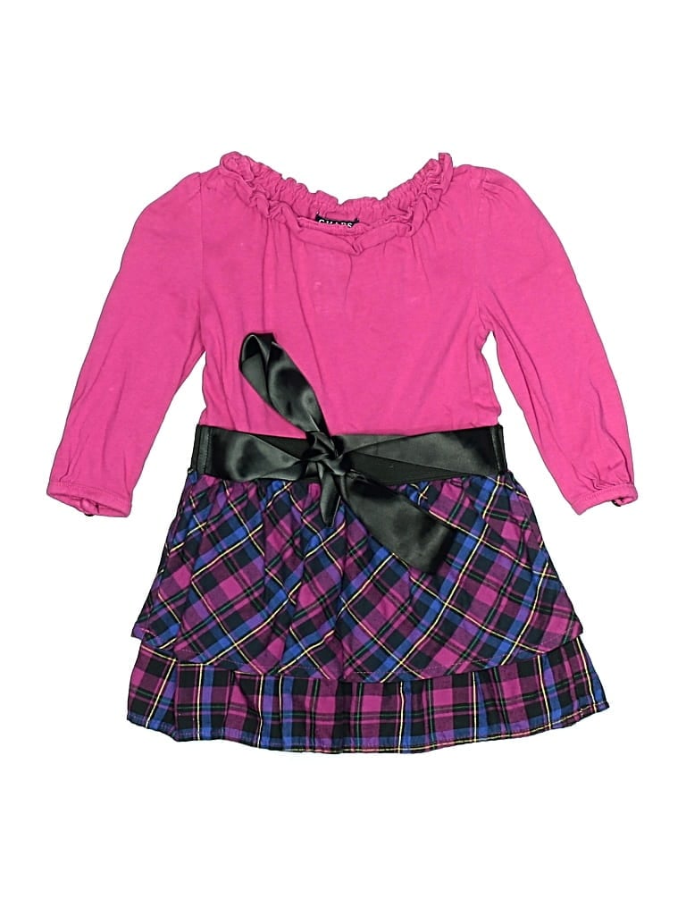 Pre-owned Chaps Kids' Dress In Pink
