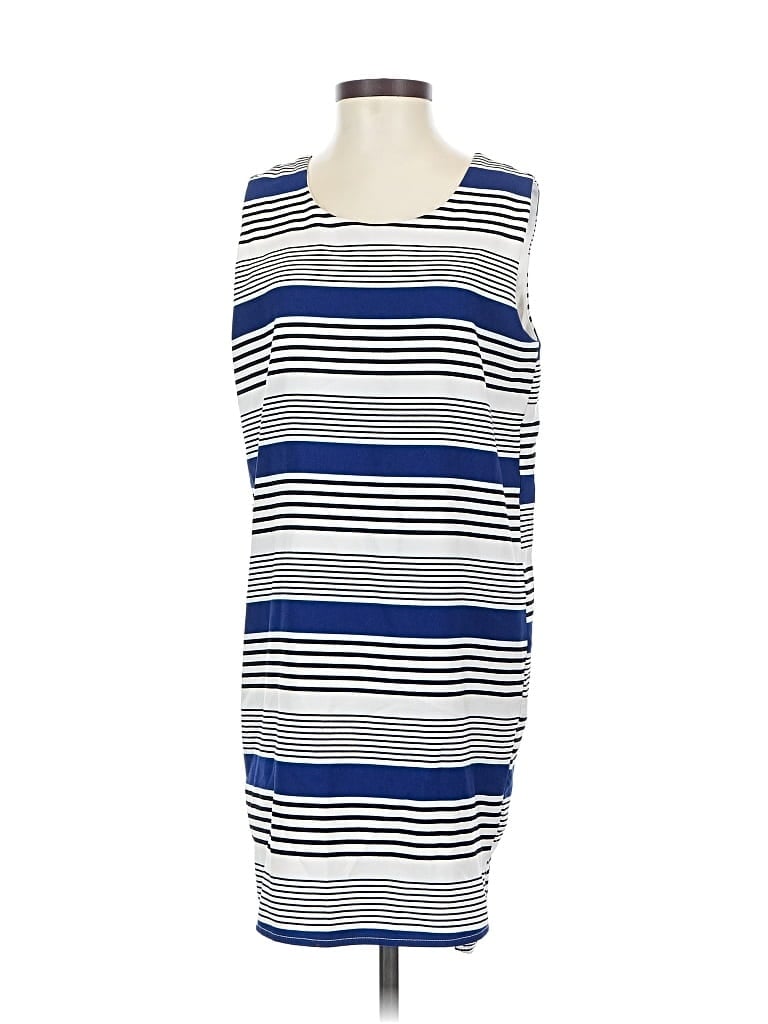 Pre-owned Sans Souci Casual Dress In Blue