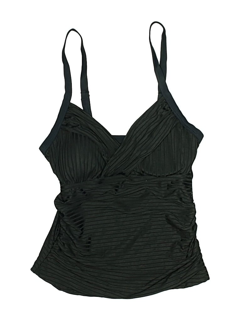 Pre-owned Unbranded Swimsuit Top Black Swimwear