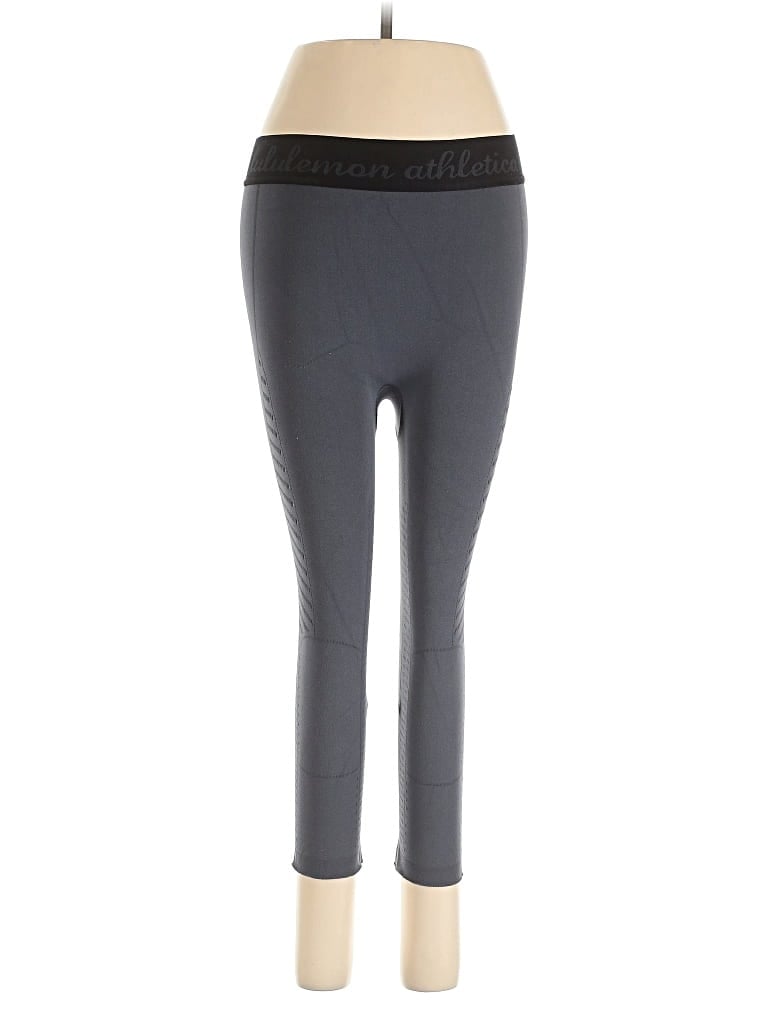 Pre-owned Lululemon Athletica Active Pants In Gray