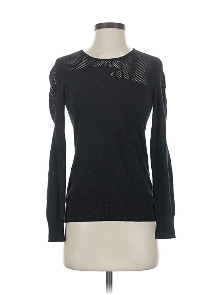 Pre-owned W By Worth Pullover Sweater In Black