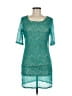 Speechless 100% Nylon Teal Cocktail Dress Size M - photo 1