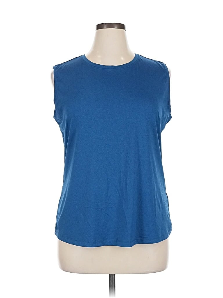 Pre-owned Baleaf Sports Sleeveless T-shirt In Blue
