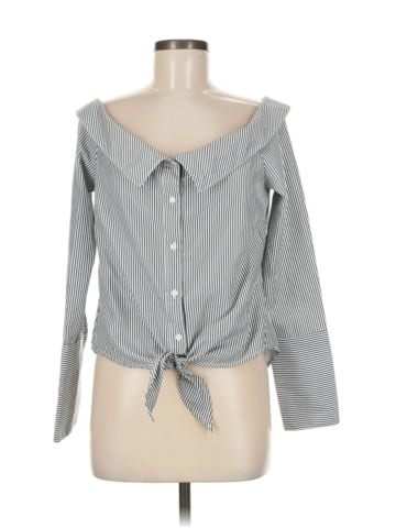 Romeo & Juliet Couture Long Sleeve Blouse (view 1)