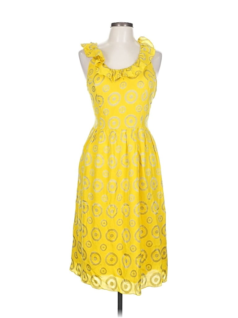 Pre-owned Lauren Moffatt Sleeveless T-shirt In Yellow