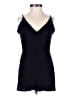 Lulus 100% Rayon Solid Black Romper Size XS - photo 1