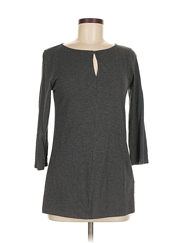 Pre-owned Lands' End Casual Dress In Gray