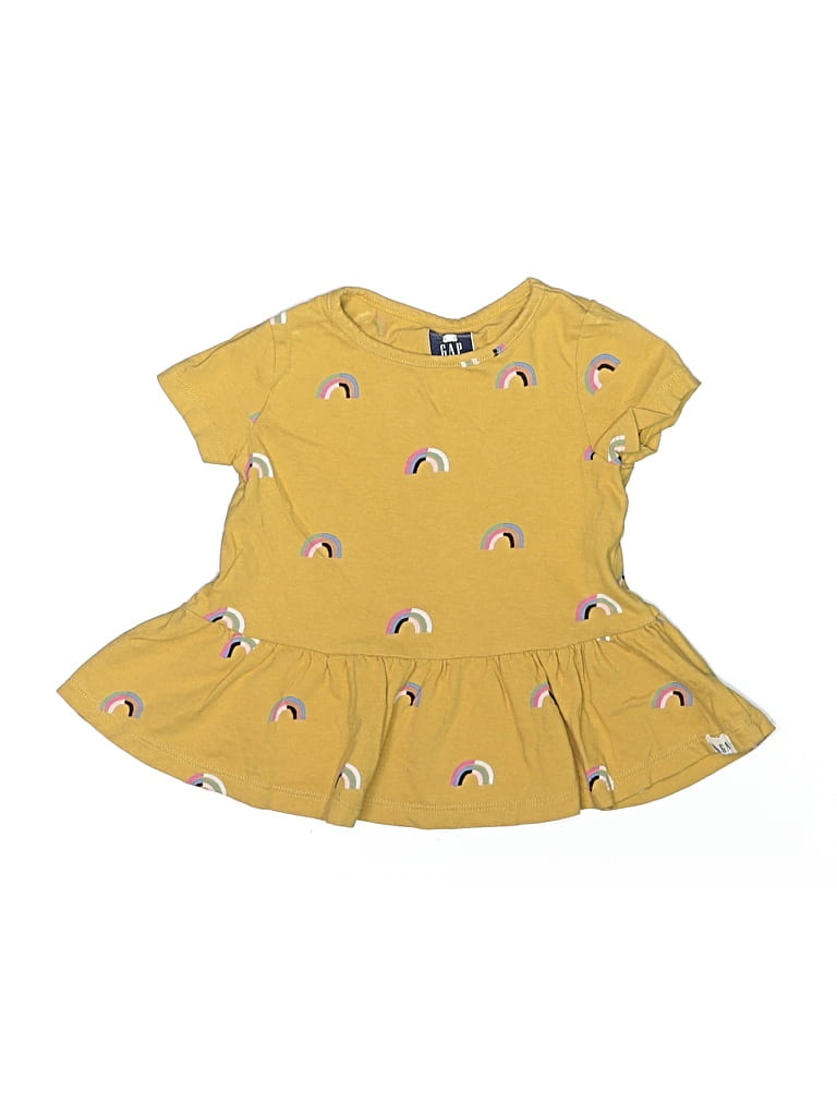 Pre-owned Baby Gap Kids' Dress In Yellow