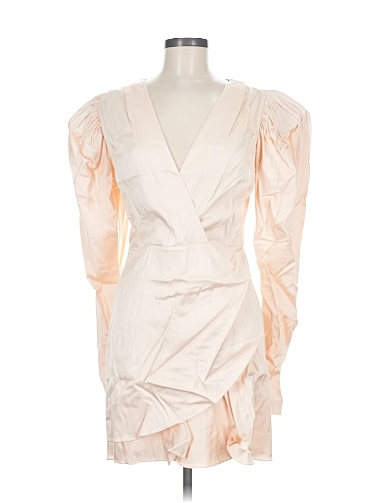 Pre-owned Rotate Birger Christensen Cocktail Dress In White