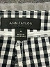 Ann Taylor Checkered-gingham Black Casual Pants Size 10 - photo 7