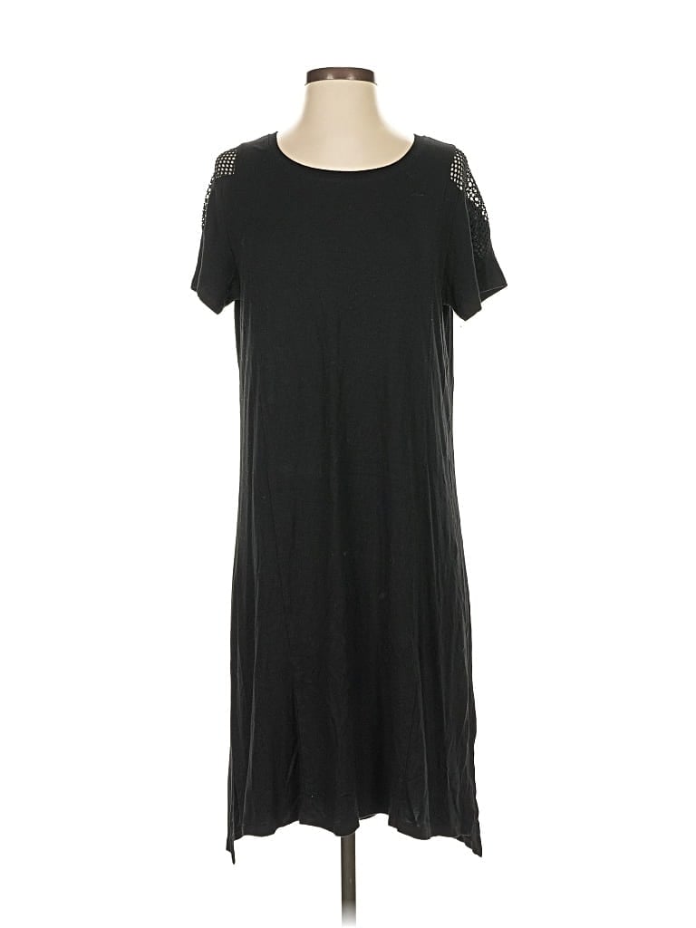 Pre-owned Cable & Gauge Casual Dress In Black