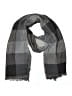 Unbranded Checkered-gingham Gray Scarf One size - photo 1