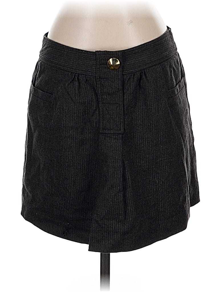 Pre-owned Tibi Wool Skirt In Black