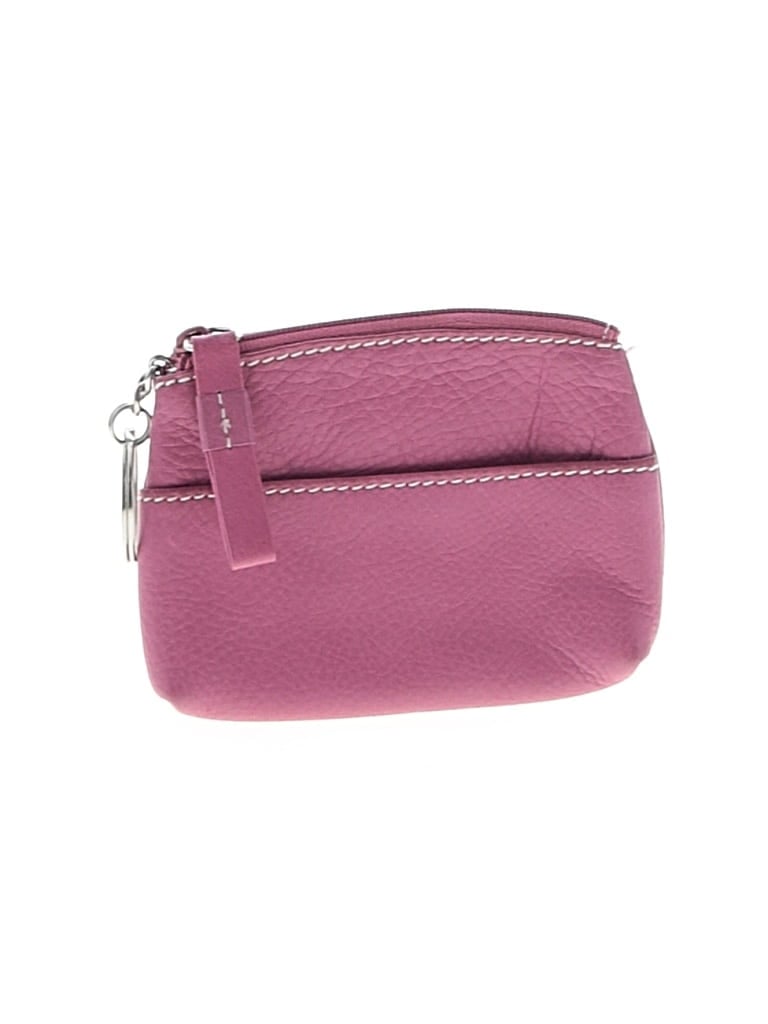 Pre-owned Unbranded Leather Coin Purse In Pink