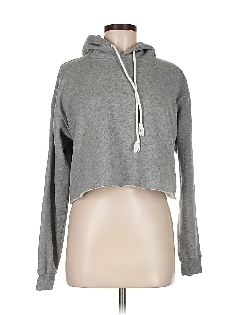 Pre-owned Wild Fable Pullover Hoodie In Gray