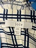 Joie 100% Viscose Checkered-gingham Ivory Long Sleeve Blouse Size XXS - photo 7
