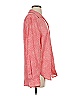 Equipment 100% Viscose Print Pink Long Sleeve Blouse Size S - photo 4