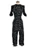 Zara 100% Polyester Polka Dots Black Green Jumpsuit Size XS - photo 2