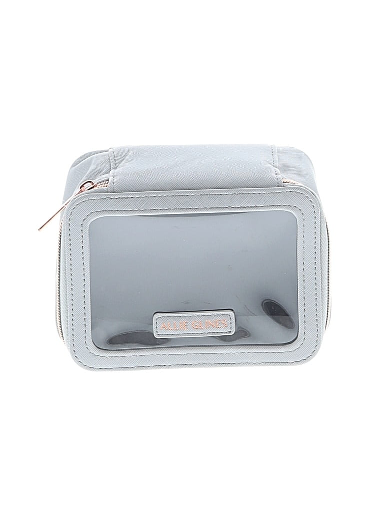 Pre-owned Assorted Brands Makeup Bag In Gray