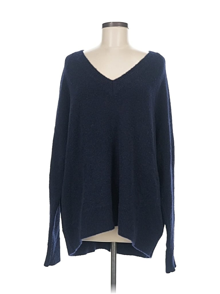 Pre-owned Christian Wijnants Wool Pullover Sweater In Blue