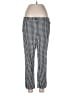 Ann Taylor Checkered-gingham Black Casual Pants Size 10 - photo 1