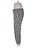 Ann Taylor Checkered-gingham Black Casual Pants Size 10 - photo 5