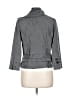 Bisou Bisou 100% Spandex Chevron-herringbone Gray Jacket Size 12 - photo 2