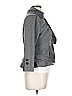Bisou Bisou 100% Spandex Chevron-herringbone Gray Jacket Size 12 - photo 4