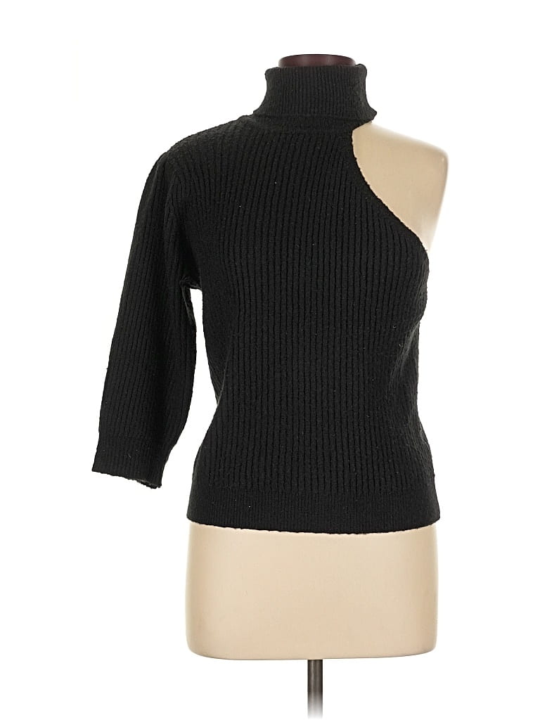 Pre-owned Melrose And Market Turtleneck Sweater In Black