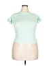 Unbranded Green Short Sleeve Top Size 5X - photo 1