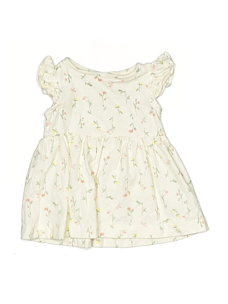 Pre-owned Just One You Made By Carter's Babies' Dress In White