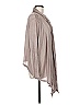 Alice + Olivia 100% Viscose Gray Poncho Size M (estimated) - photo 4