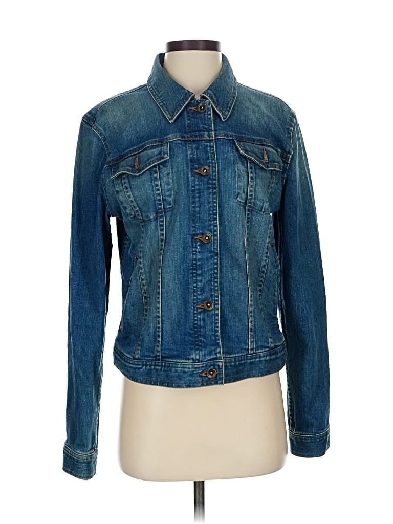 Pre-owned Lauren Jeans Co. Denim Jacket In Blue