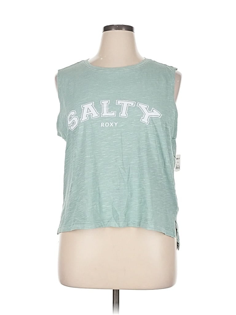 Roxy Sleeveless T-shirt In Green