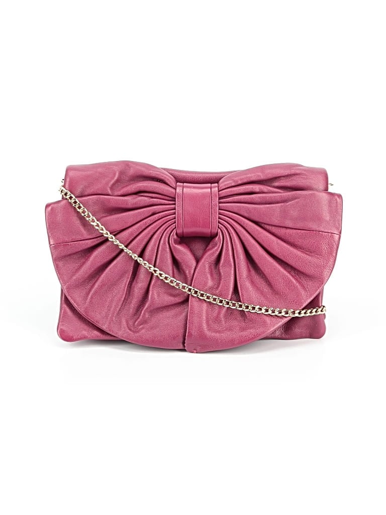 Click to view more detailed imagery on our partner's website Pre-owned Red Valentino Leather Crossbody Bag In Burgundy