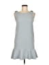 Flylow Solid Gray Blue Cocktail Dress Size 8 - photo 1
