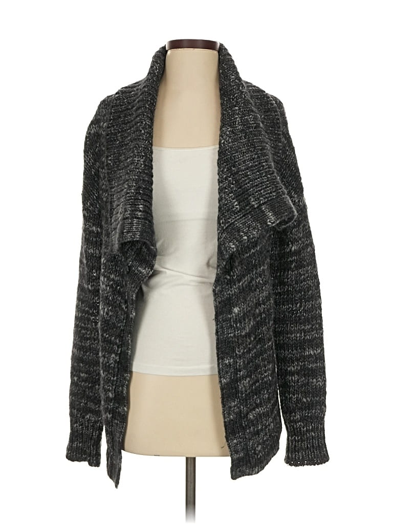 Pre-owned Express Cardigan Sweater In Gray