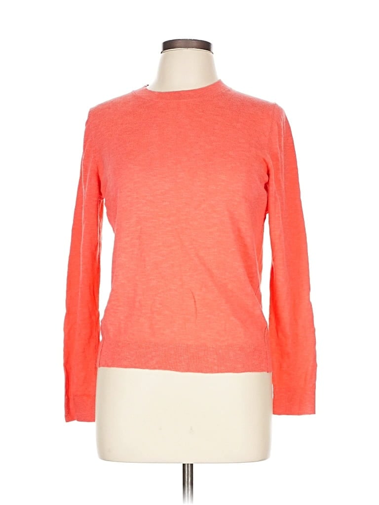 Pre-owned Gap Long Sleeve T-shirt In Orange
