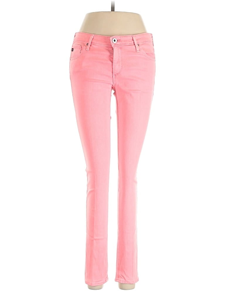 Pre-owned Adriano Goldschmied Jeans In Pink