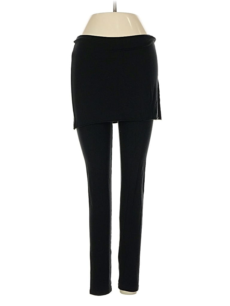 Pre-owned Splendid Active Pants In Black