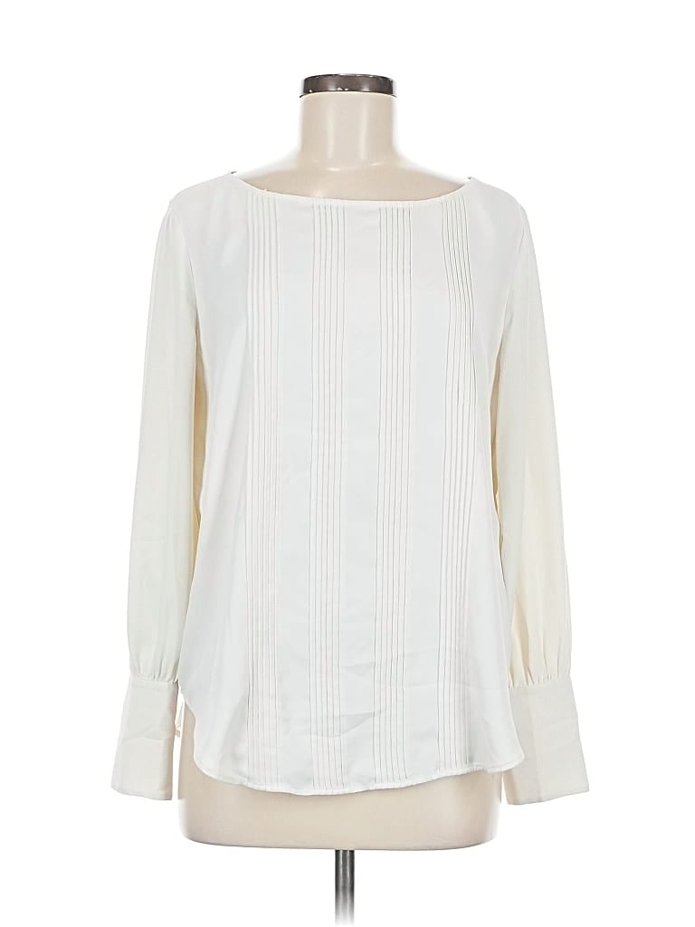 Click to view more detailed imagery on our partner's website Pre-owned Ann Taylor Long Sleeve Blouse In White
