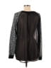 Sanctuary Gray Long Sleeve Top Size M - photo 2
