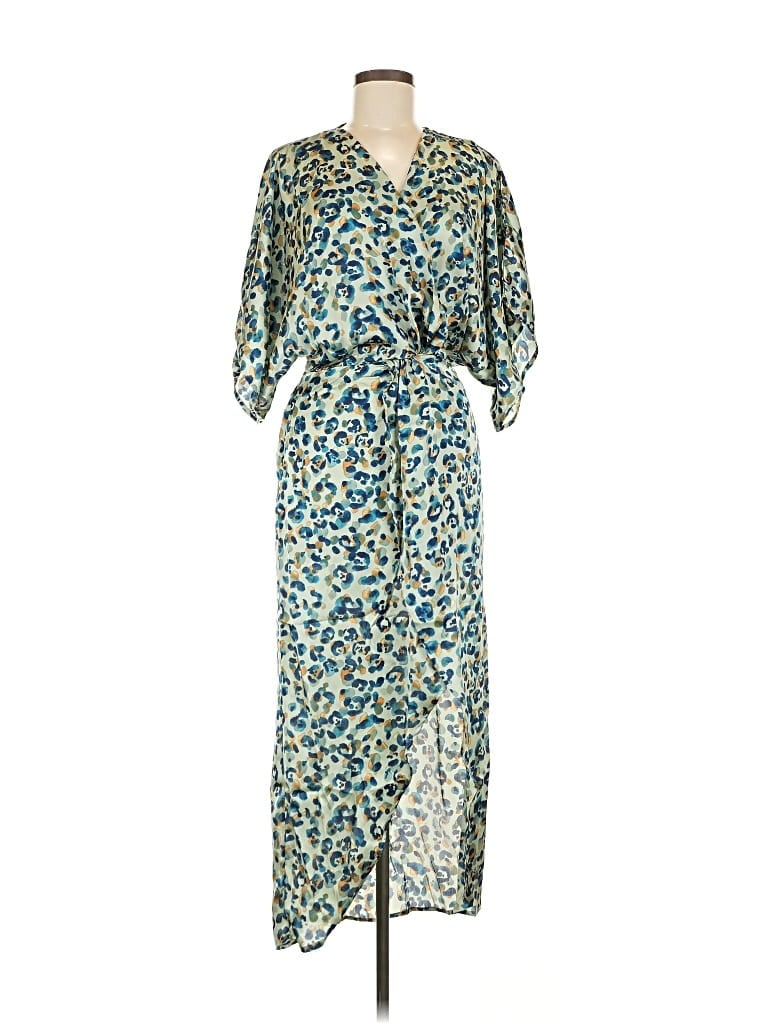 Lezat Casual Dress In Blue