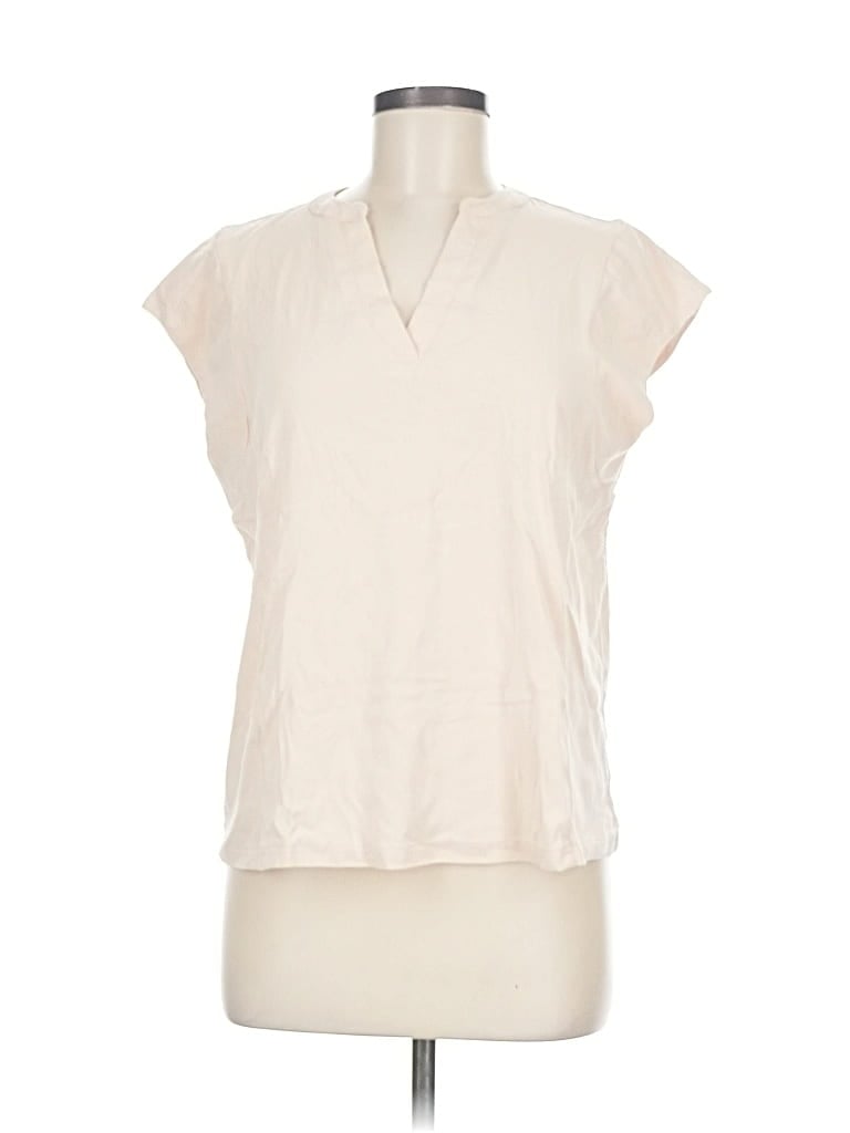 Pre-owned Assorted Brands Sleeveless T-shirt In White